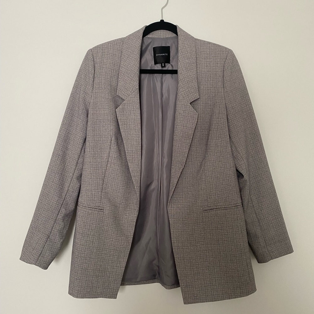 Dynamite Grey Blazer
